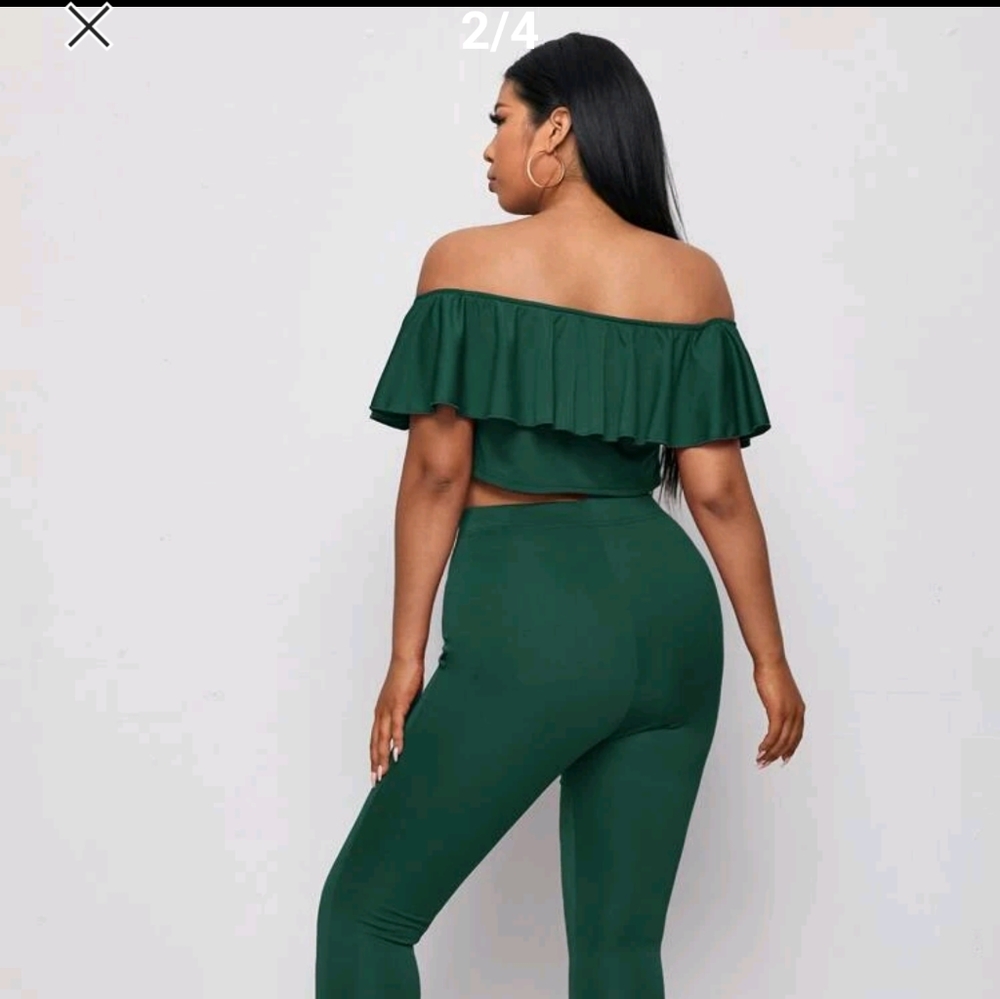 Crop Pants Set - Picture 4 of 8